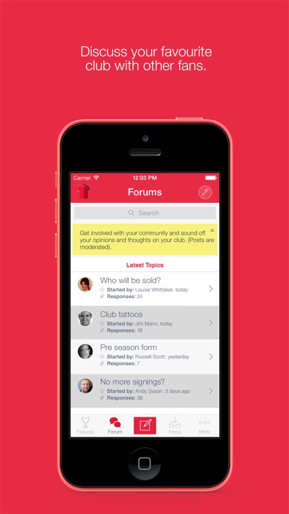 Fan App for Nottingham Forest FC