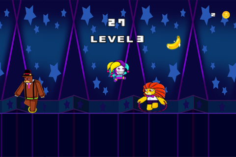 Jumpy Jester (Fun Run and Jumping Game with Circus Characters and Online Multiplayer Fun) screenshot 2