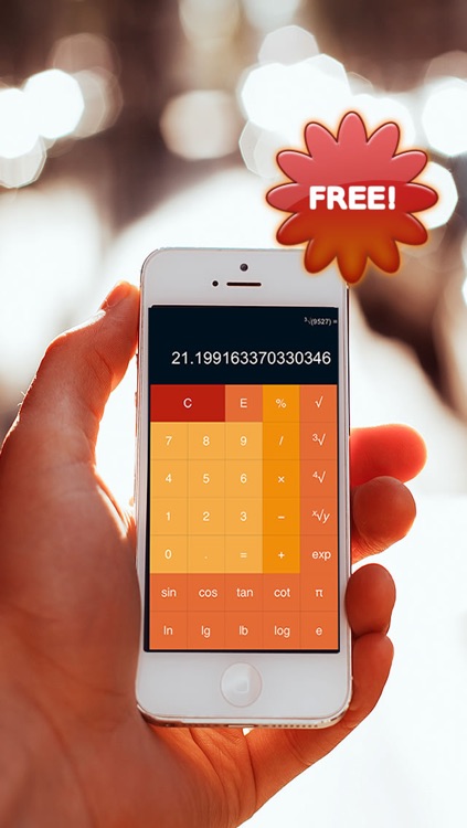 Calculator : Scientific & Percentage & Flat Design