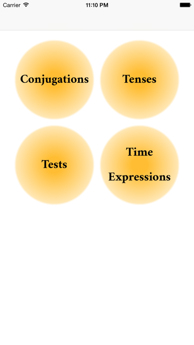 How to cancel & delete Arabic Tenses and verb Conjugations from iphone & ipad 1