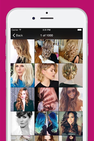 Hair Styles 2016 PRO - App for Hair Color and Cut, Salon Trends, Beauty Tips screenshot 3