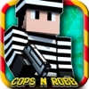 Cops N Robbers™ (Original) 3D - Mine Mini Block Survival & Worldwide Multiplayer Game with skins exporter for minecraft