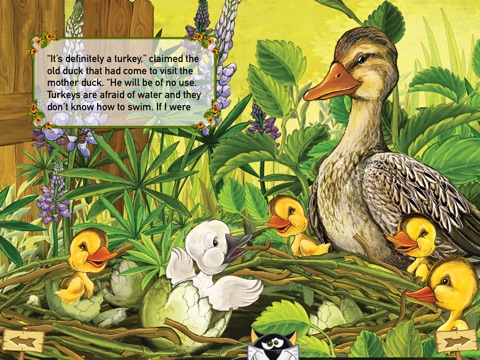 The Ugly Duckling Interactive Danish Fairy Tale by H.C. Andersen screenshot 2