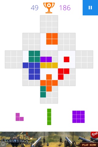 9 - a block puzzle game screenshot 3