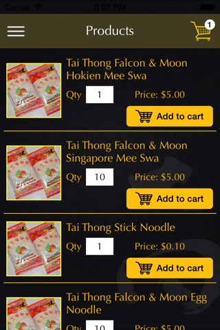 Tai Thong Food Ordering App screenshot 4