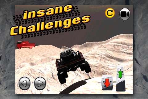 3D Off-Road Truck Parking Extreme - Dirt Racing Stunt Simulator FREE screenshot 4