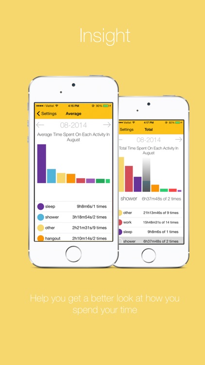 Time Mark - Beautiful Time Tracker With Insights screenshot-3