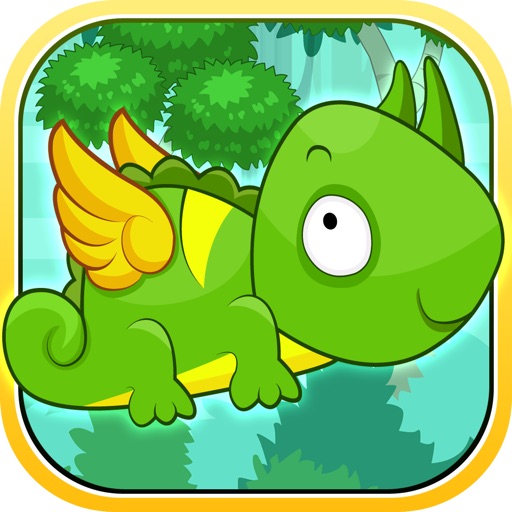 Flying Lizard Saga - Bird Eating Gecko Frenzy - Premium icon