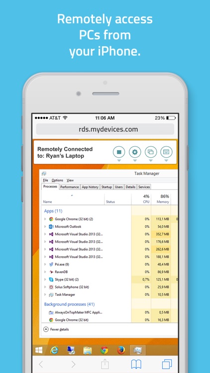 myDevices  - Remotely manage phones, tablets, PCs and Macs.