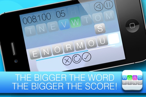 Word Find FREE - Use the colors and beat the clock screenshot 4