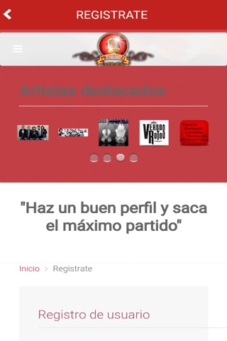 MiArtista.es screenshot 3