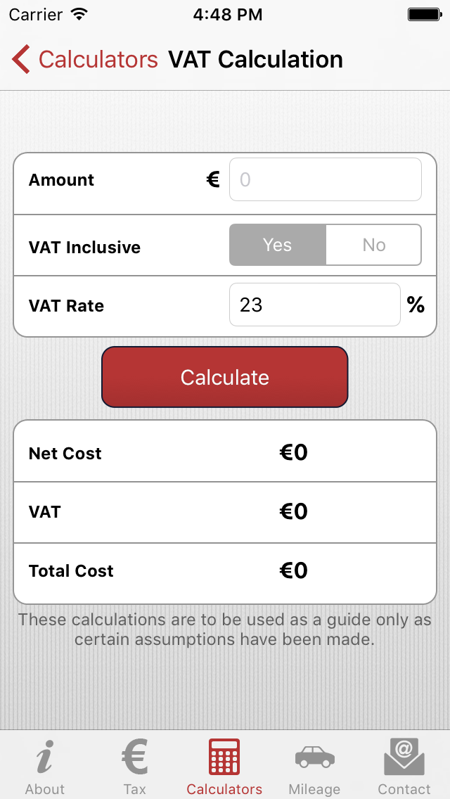 PGL Tax App