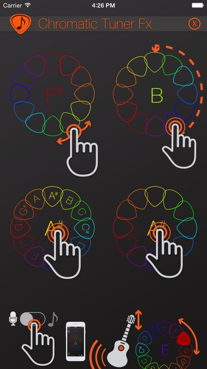 Chromatic Tuner Fx screenshot-3