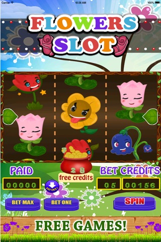 A Flower Slots & Blackjack - Garden Jackpot Gambling Simulator - FREE screenshot 4