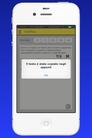 Cripto - Invia testo cifrato! screenshot 2