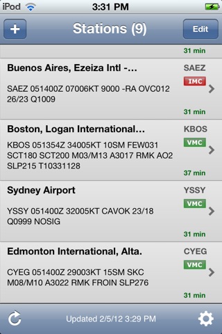 AeroWeather Lite screenshot 4