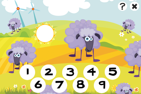 Animals of the Farm Counting Game for Children: Learn to Count Numbers 1-10 screenshot 3