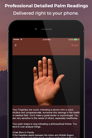 Read My Palm - Professional Palm Readings screenshot 2