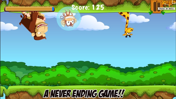 Monkey Hero Run - Jump and Attack in the Amazing Jungle Safari screenshot-3