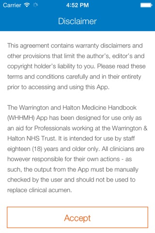 NHS - WHHEMH screenshot 2