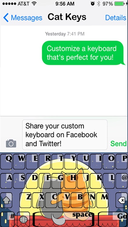 Cat Keys Free Custom Keyboard screenshot-4