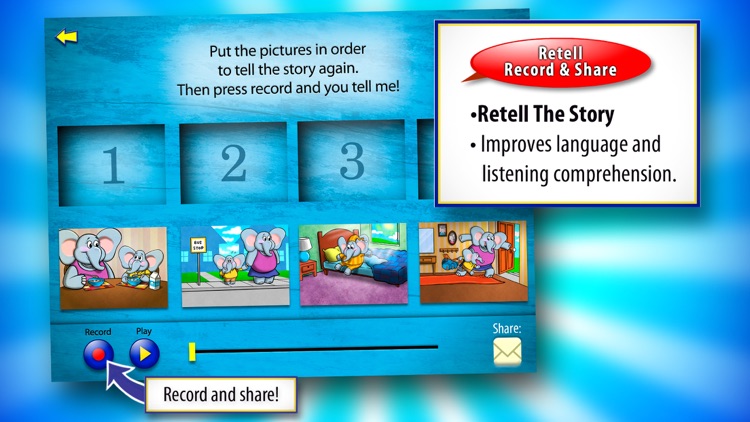 Alfred and the Dragon with WordWinks and Retell, Record & Share screenshot-3