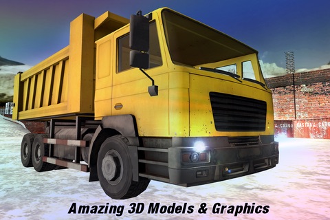 Extreme Snow Excavator Tractor Simulator 3D Game – Heavy Dump Truck and Loader Machine screenshot 4