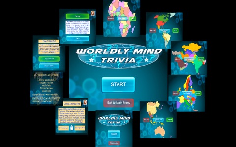 Worldly Mind - the ultimate world geography map, learning & quiz app screenshot 3