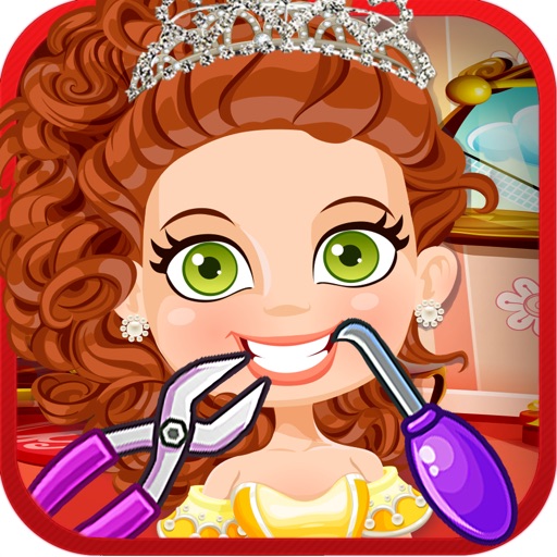 Cinderella Visits The Dentist Play Teeth Whitening & Cleaning Game For Kids! iPhone App