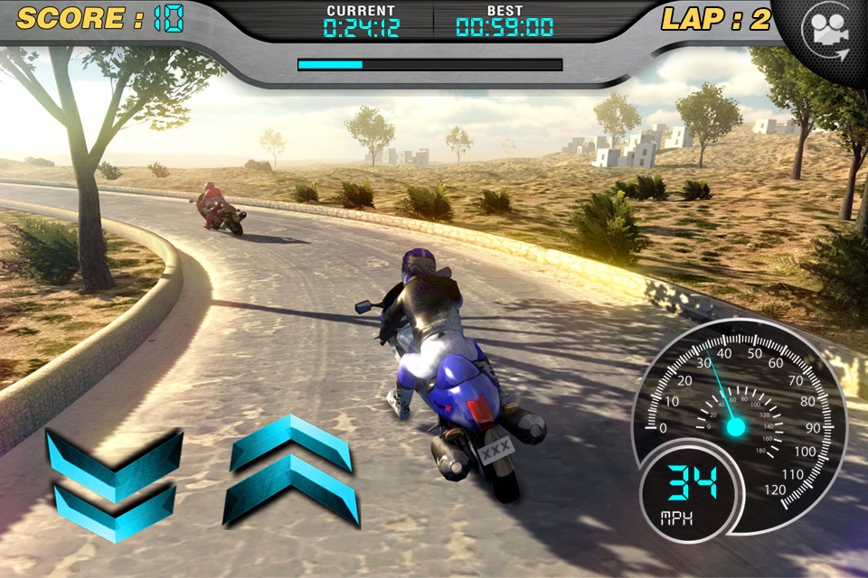 Desert Cannon Bike Rider screenshot 2