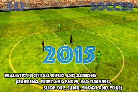 3D Soccer 2015 - Football Simulator screenshot 4