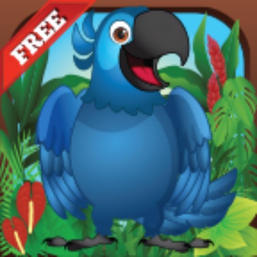 Papi Rico Bird: Blue Parrot Sling-shot Adventure in Rio de Janeiro Icon