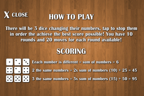 Dice Game - Free screenshot 4