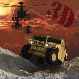 Military Hummer Sky Destroyer - Assail The Squatter Jeeps Above The Arid Desert