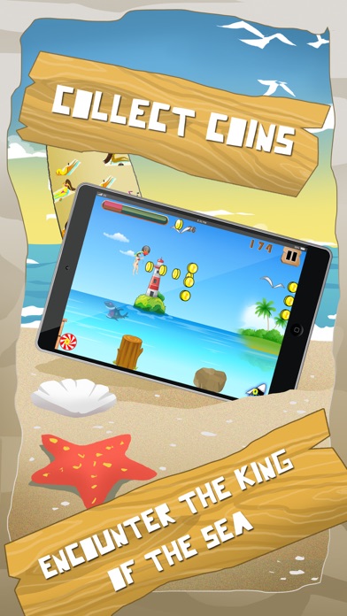 Beach Bikini Girls: Jump and Escape the Shark 1.0 IOS -