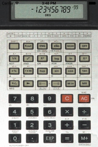 Classic Calculator M1 screenshot 2