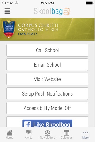 Corpus Christi Catholic High School Oak Flats - Skoolbag screenshot 4