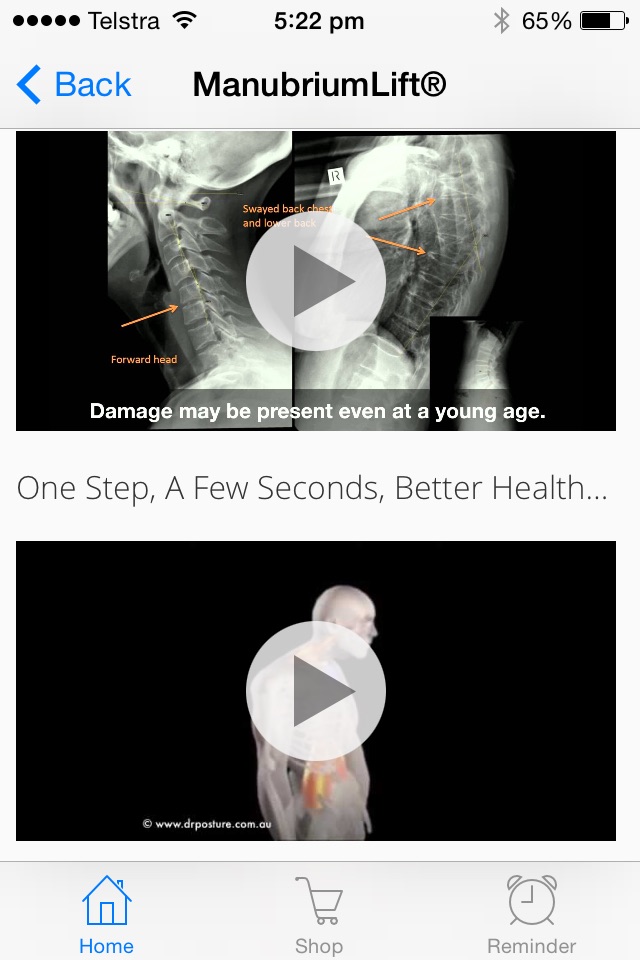 DrPosture® - Your health is in your posture! screenshot 3