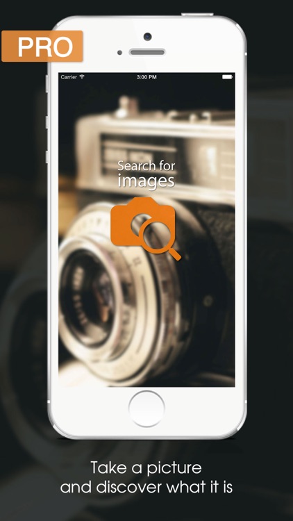 Search for Images Pro: Take a picture and discover what it is