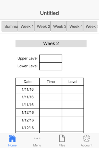 Blood Sugar Log screenshot 2