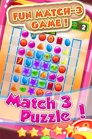 ``` A Candy Swap``` - fruit adventure mania in mystery match-3 game free screenshot 2