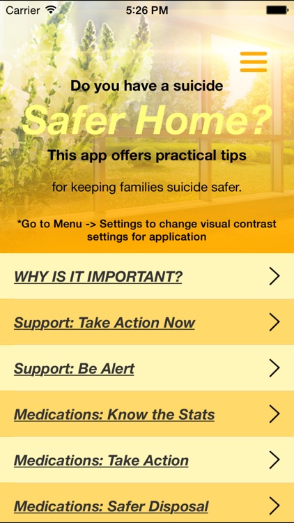 Suicide Safer Home by Mental Health America of Texas