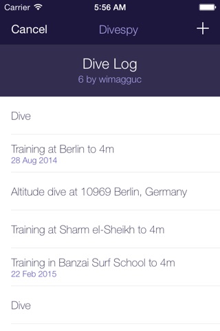 Dive log by Divespy screenshot 3