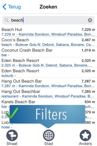 Bonaire Travelmapp screenshot 4