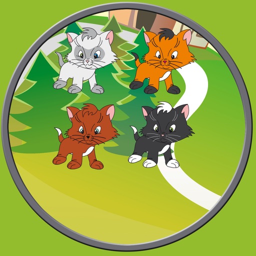 lovely cats for kids - no ads icon