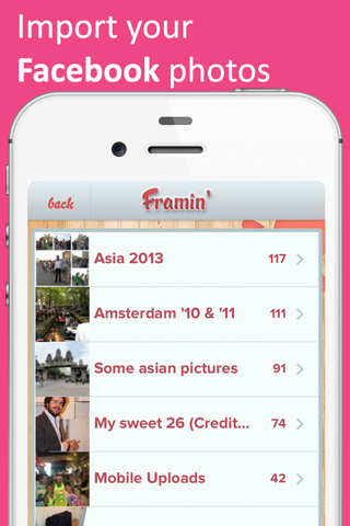 Framin' - Frame your Pic, Photo Collage & Free Image Montage screenshot 3