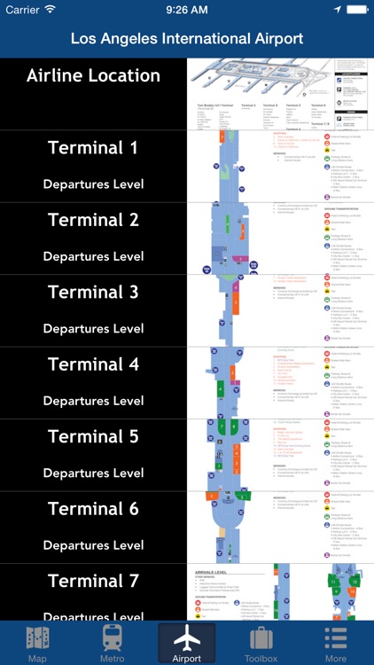 Los Angeles Offline Map - City Metro Airport