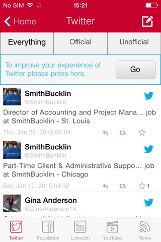 SmithBucklin Corporation Events screenshot 2