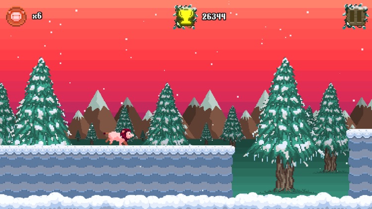 Lion Pig : Frozen Run screenshot-0