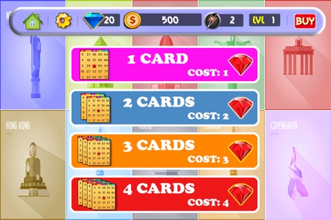 `` A Bingo World Jackpot Daubing Free Blackout Coverall Cards screenshot 2